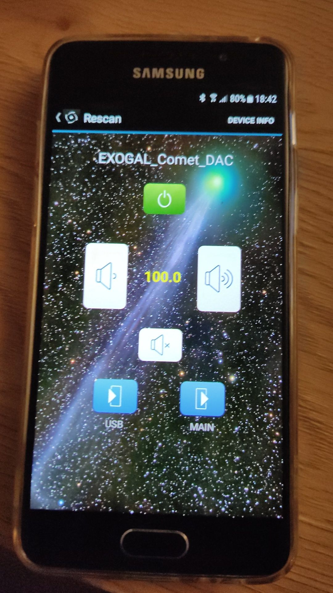 Exogal comet plus dac