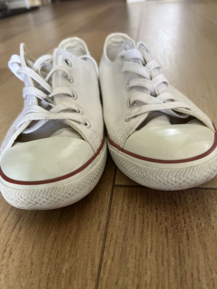 Trampki tenisówki Converse białe r. 37,5