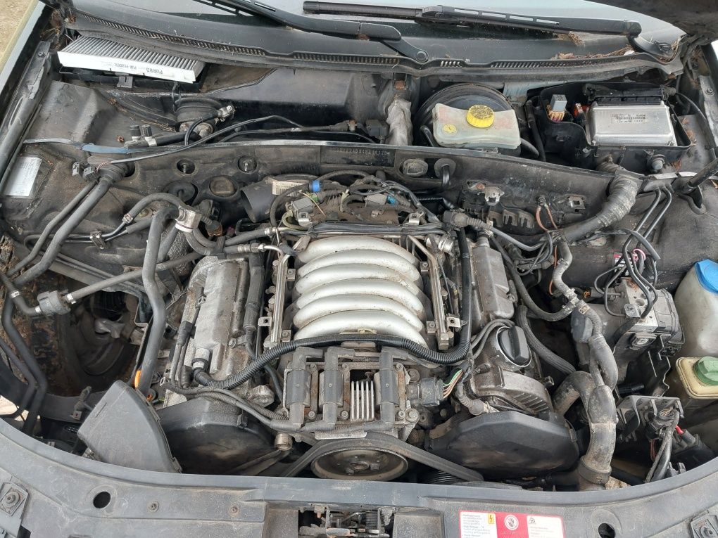 Części audi a6 c5 2.4 v6 silnik zderzak ly9b