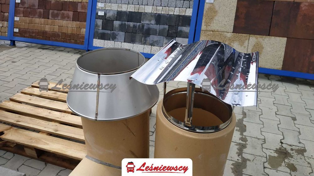 KOMIN ceramiczny system kominowy 6m z wentylacją gwarancja-KURIER