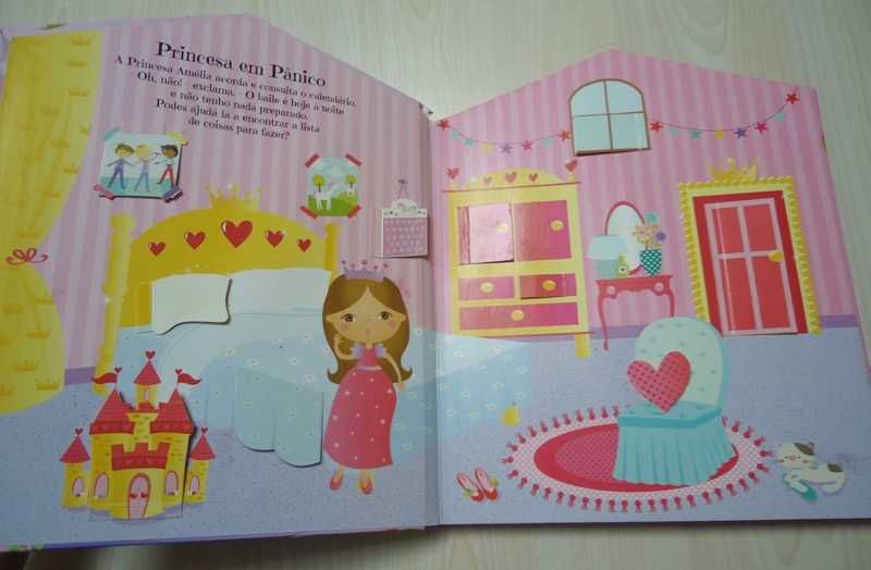 Livro Infantil "O Palácio das Princesas"