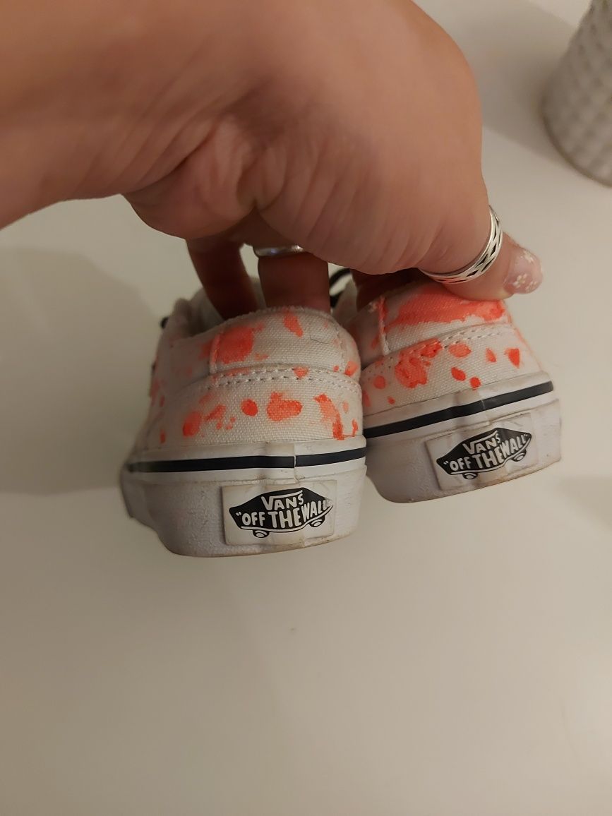 Nowe buty Vans personalizowane r.27