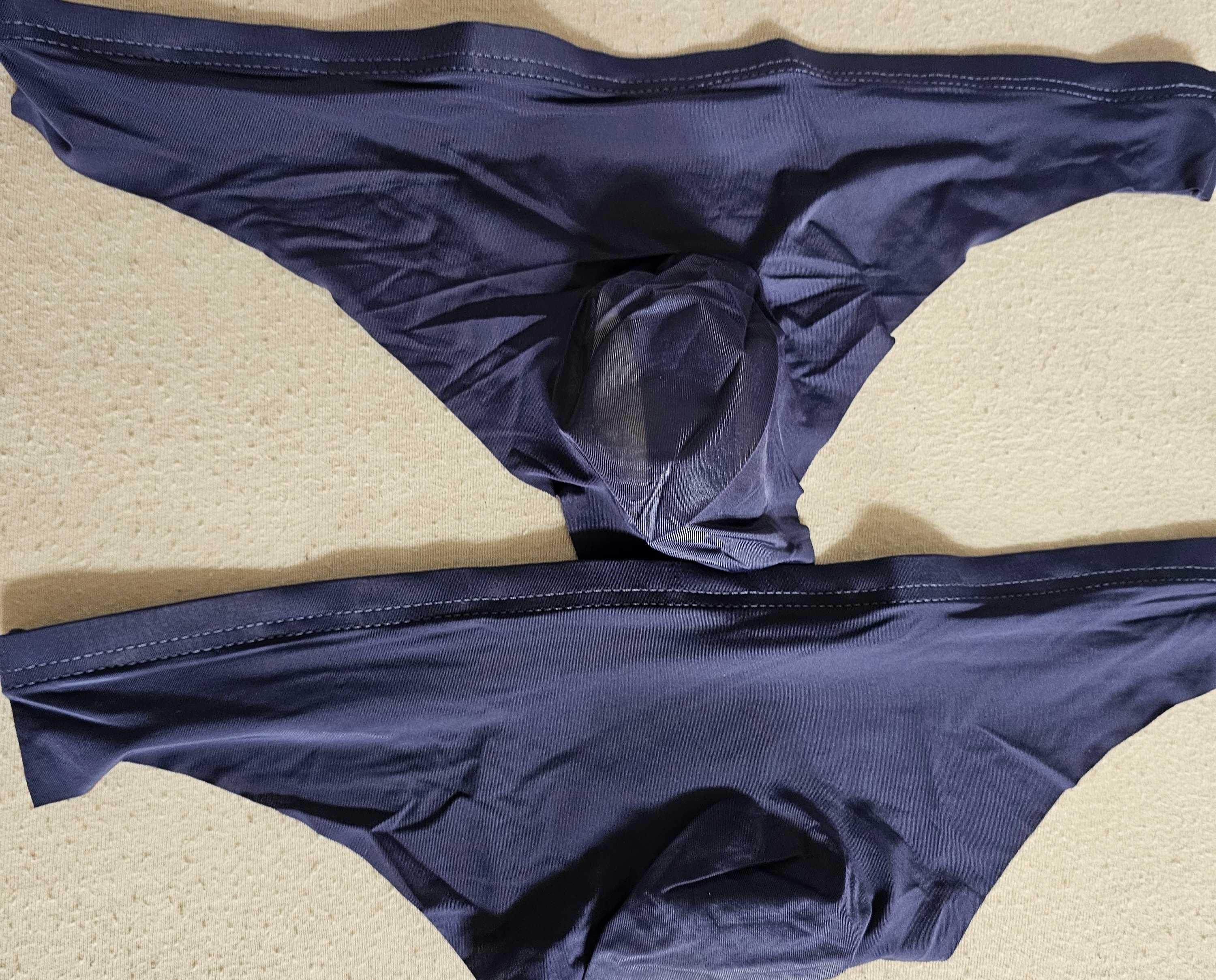 Męskie majtki stringi XL
