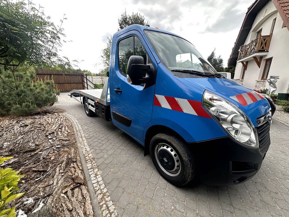 Laweta Opel Movano 2017 3,5T niski przebieg 65 tysięcy km.