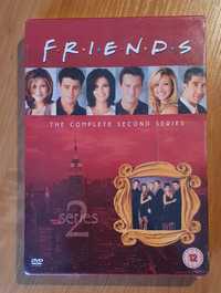 Serial FRIENDS (Przyjaciele). S02. ENG, FRE, ... 3x DVD. NOWY.