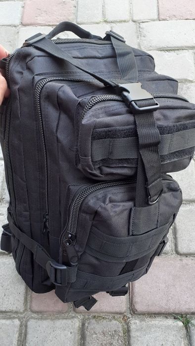 Городской рюкзак чёрный от Patriots Protection 28L.45*25*25см.