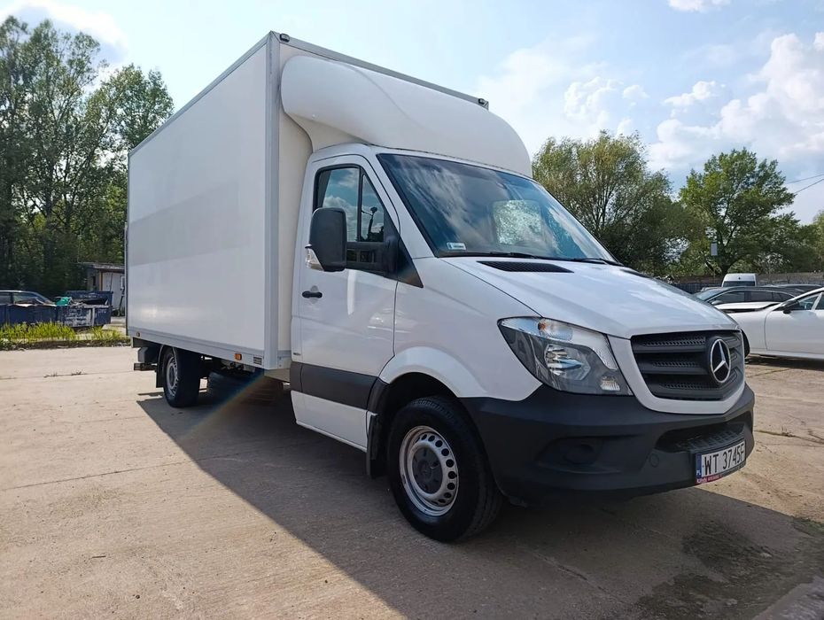 Mercedes-Benz SPRINTER  Kontener, winda z UDT, Automat, Bezwypadkowy, Stan BDB, Klimatyzacja