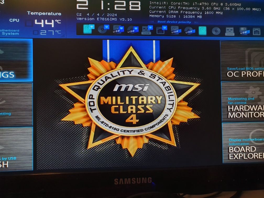 Komputer stacjonarny INTEL i7 zestaw