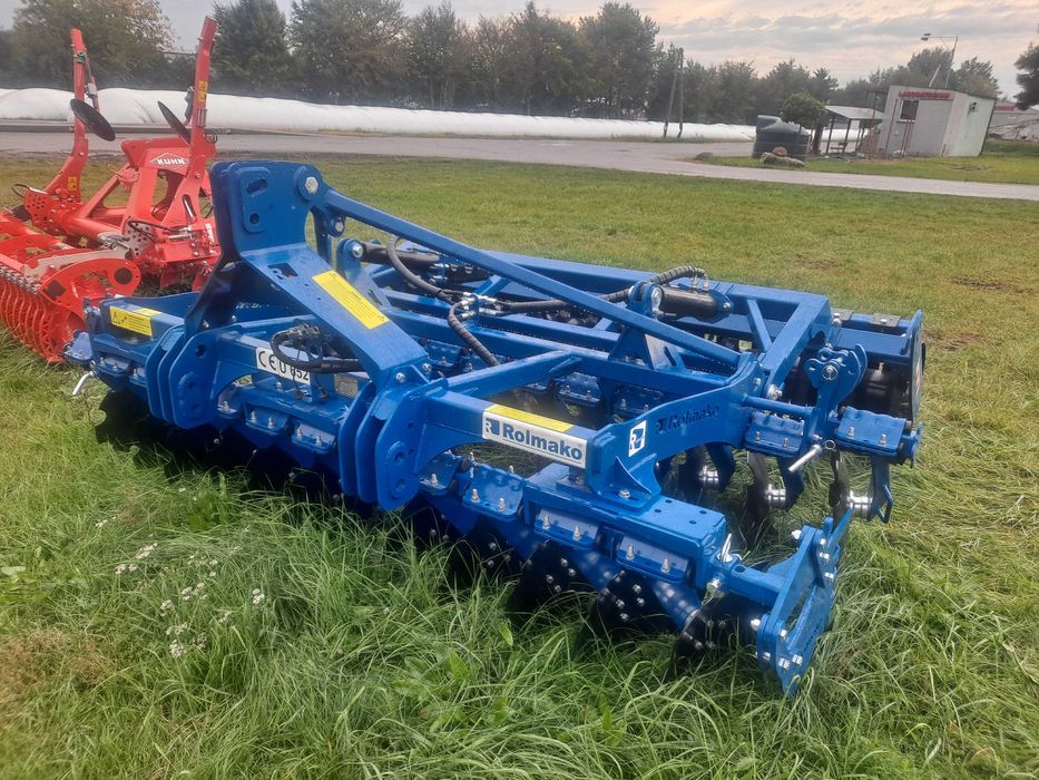 Brona talerzowa Rolmako U 652 - 3m - DOSTĘPNOŚĆ styczeń