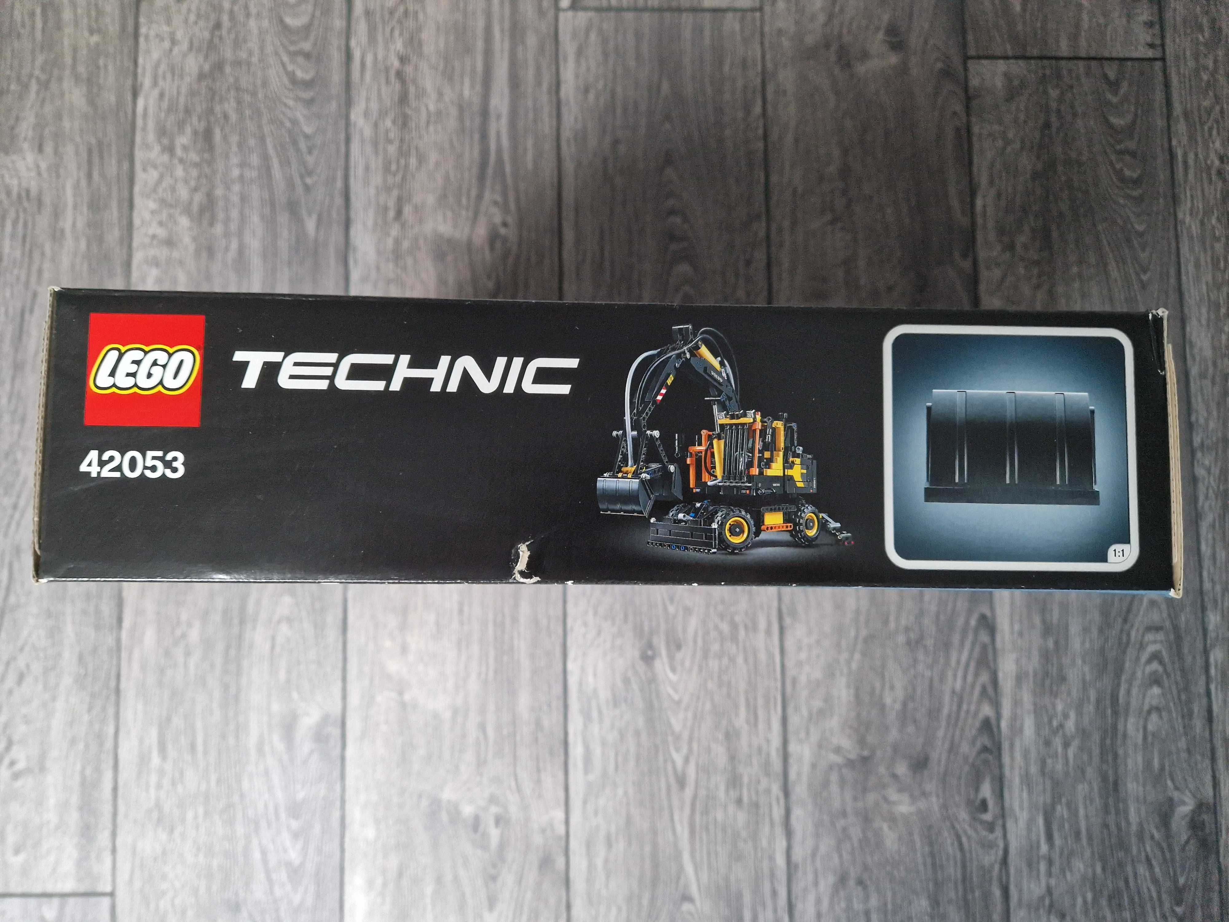 Nowy zestaw Lego Technic 42053 Koparka Volvo EW 160E/Ładowarka L30G.