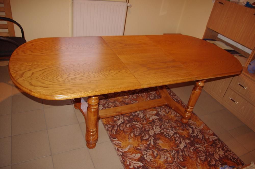 Stół drewniany 160x90 rozkładany