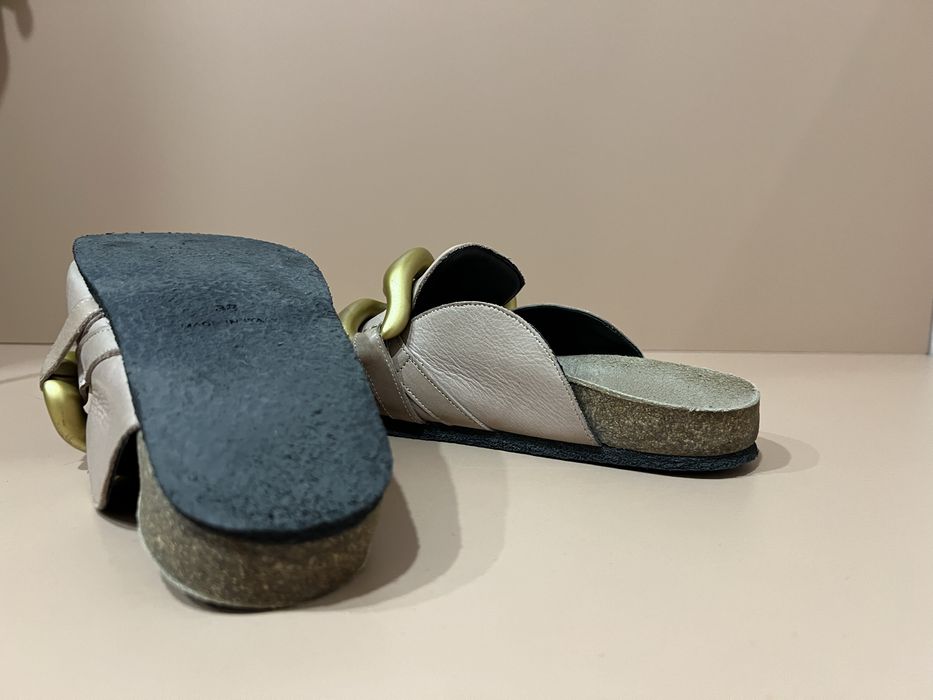 Сабо шльопки шкіряні