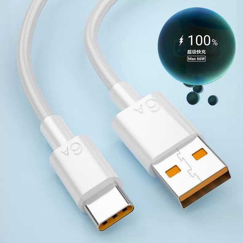 Кабель быстрой зарядки USB Type-C 6A (1 м)