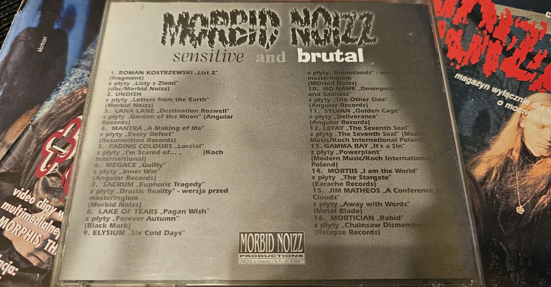 Magazyny Morbid Noizz z płytą CD