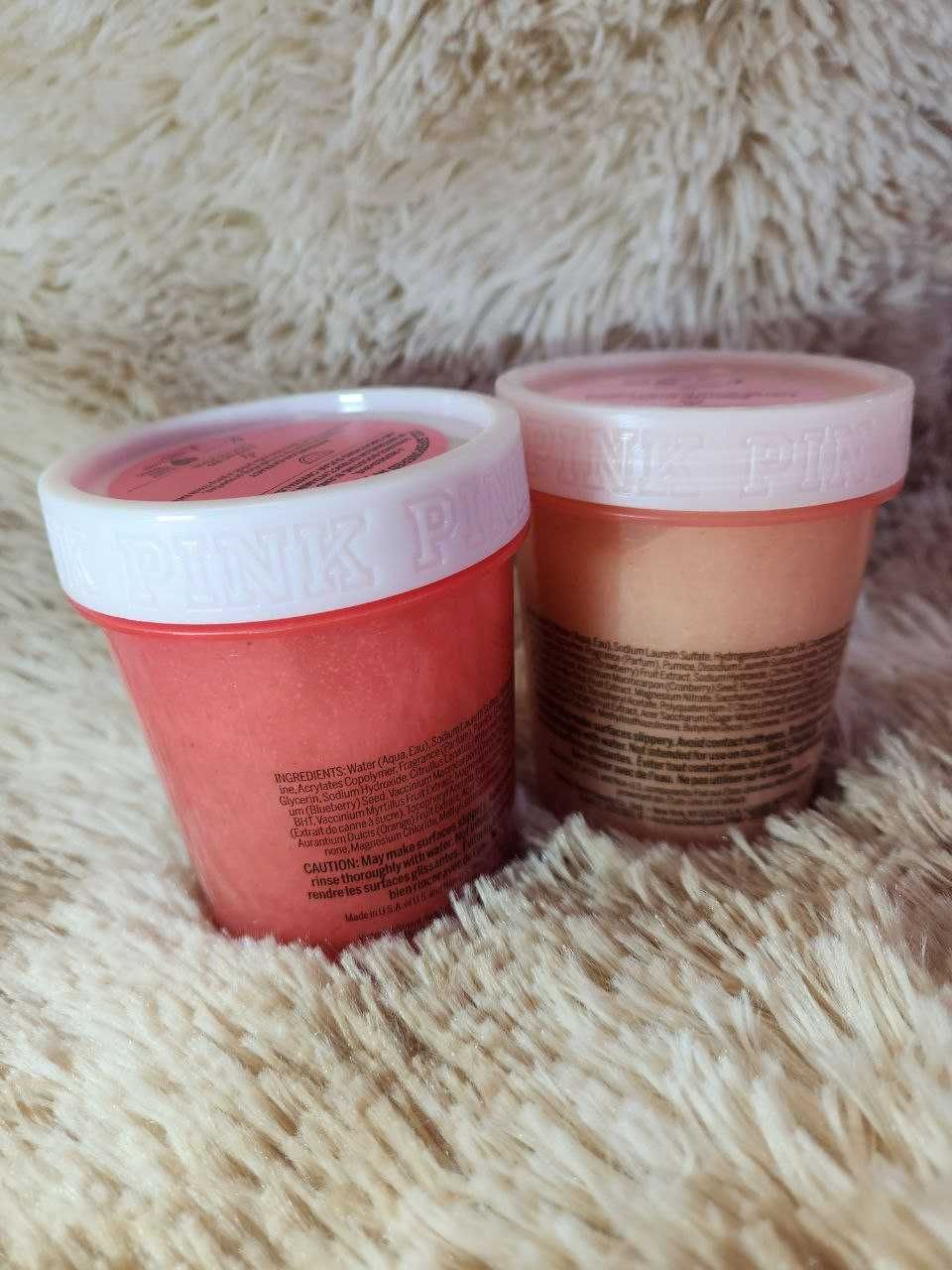 Скраб жіночий victoria's secret pink superfruit body scrubs для тіла