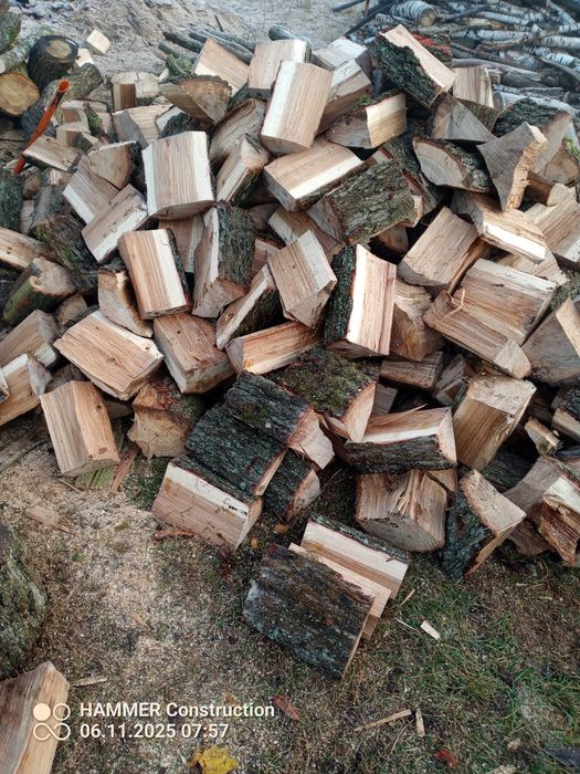 Drewno opałowe dąb sosna transport w cenie