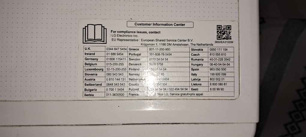 Sprzedam pralkę  LG Inverter Direct drive  7kg 6 Motion DD