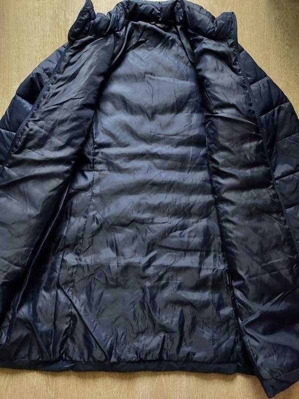 Жіноча подовжена демісезонна стьобана куртка пальто esmara