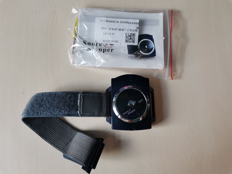 Браслет Антихрап Digital Сенсорний від храпу Синій