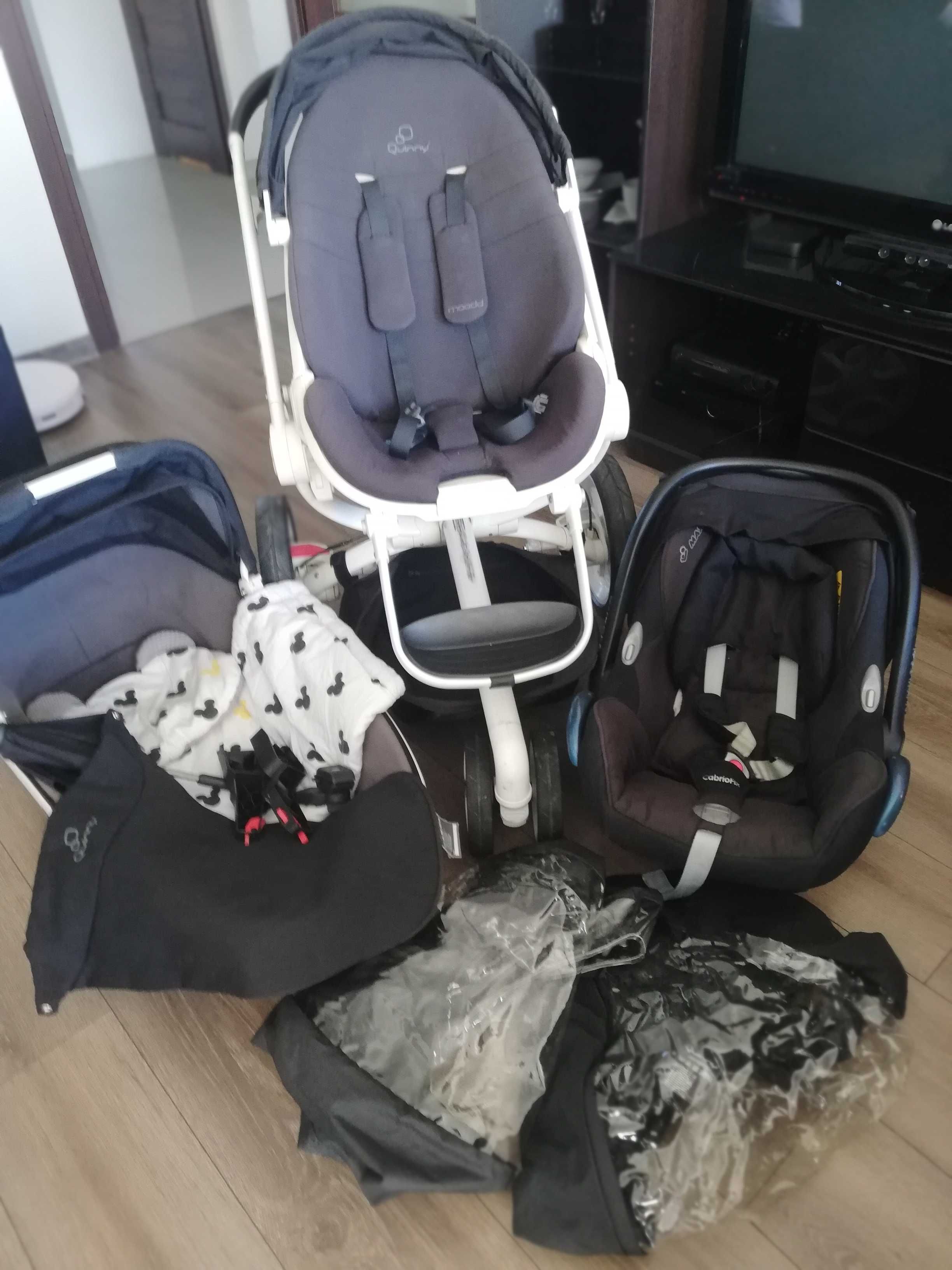Wózek dziecięcy quinny moodd 3w1