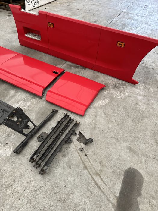 Oslony miedzyosiowe komplet Scania ngs