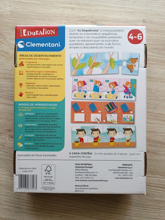 Puzzle Clementoni "As sequências"