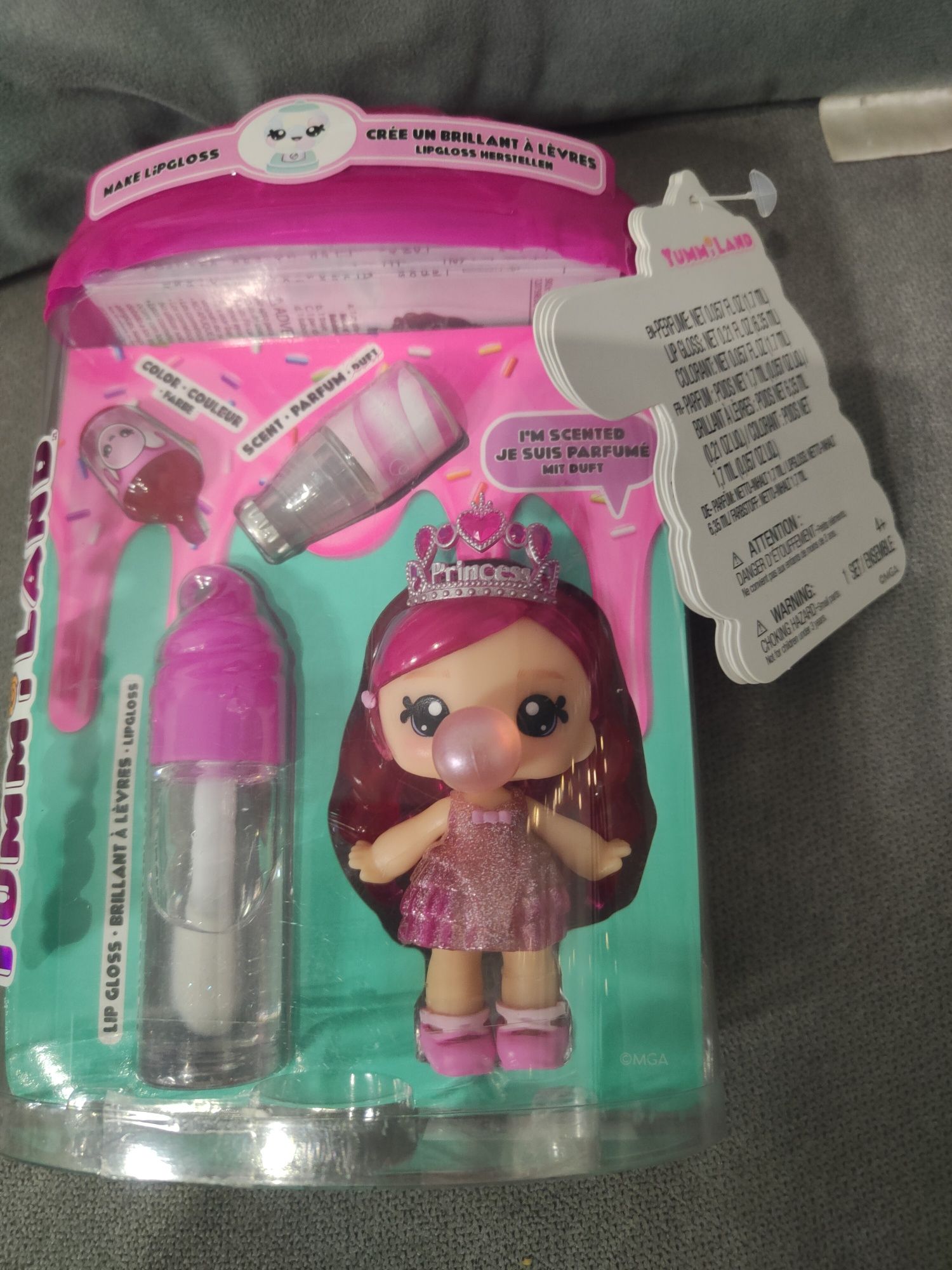 Lalka laleczki Yummiland lipgloss produkcja błyszczyków błyszczyk