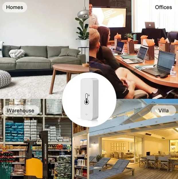 Czujnik temperatury i wilgotności - zdalny pomiar - WiFi - TH01