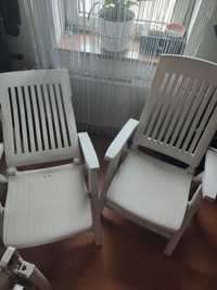 Krzesła ogrodowe rozkładane