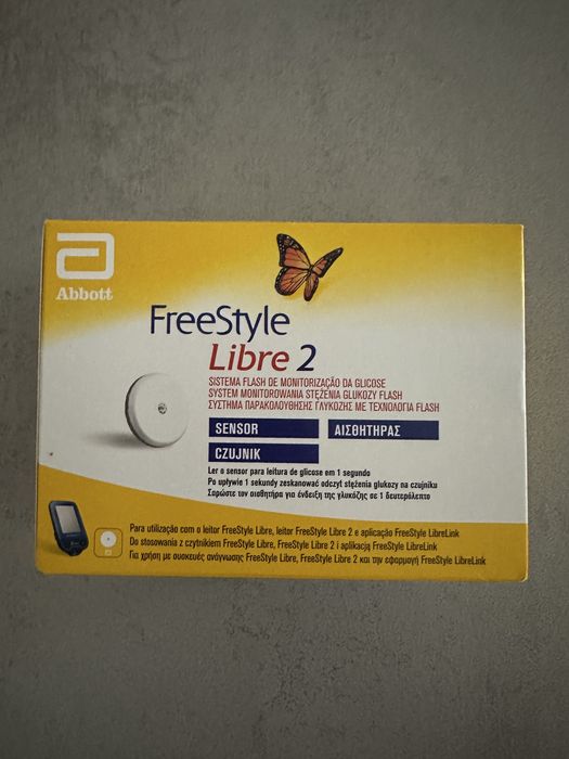 Sensor  free style libre do pomiaru glikemii
