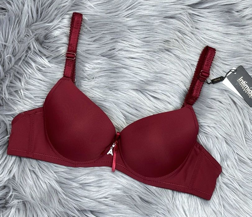 intimidao 75b biustonosz gładki max push-up podwójny powiększający