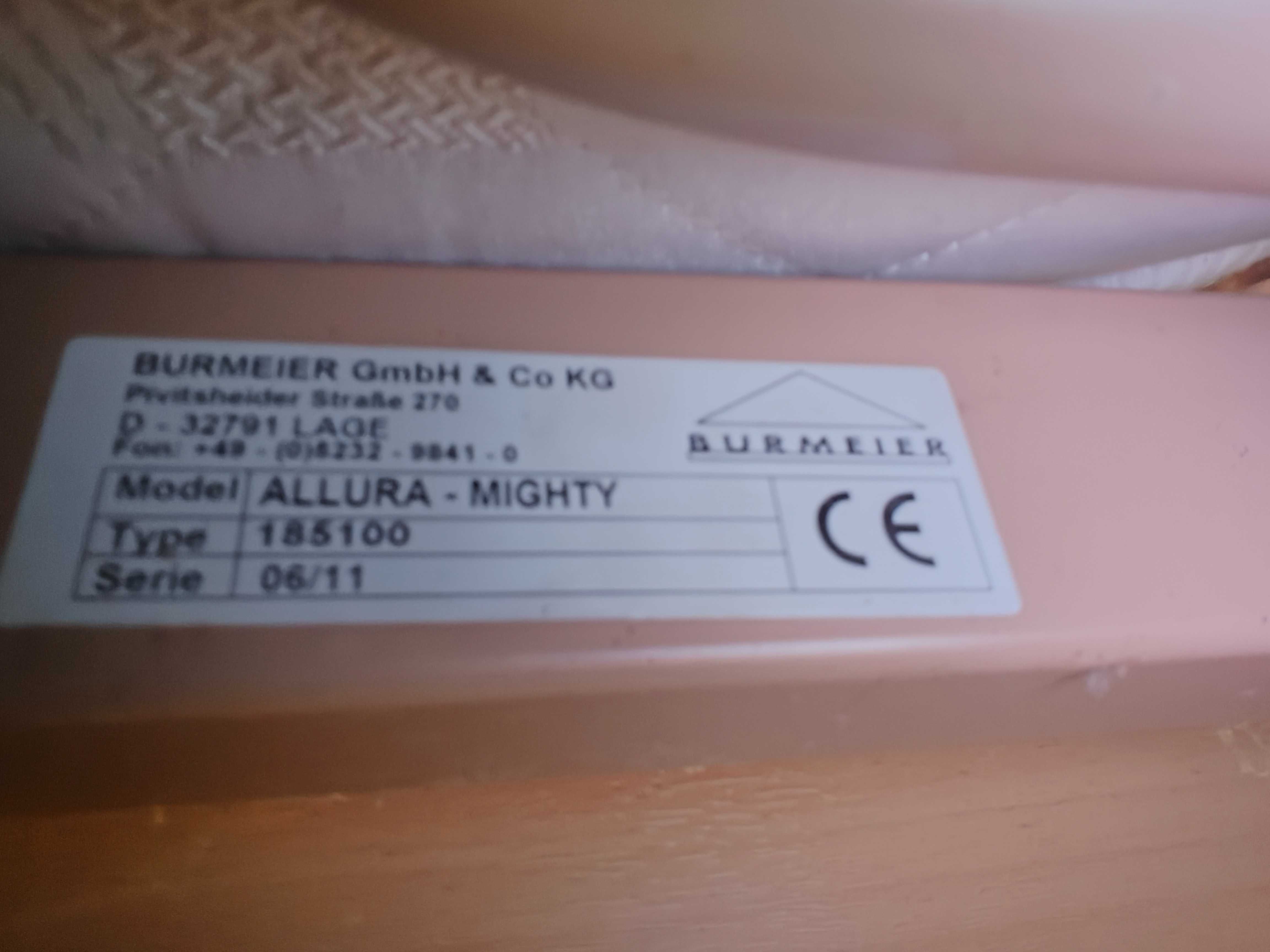 Łóżko rehabilitacyjne Budmeier Allura Mighty 120 bariatryczne