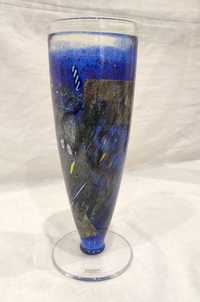 Vaso de vidro Kosta Boda #49250 I BERTIL VALLIEN I Assinado