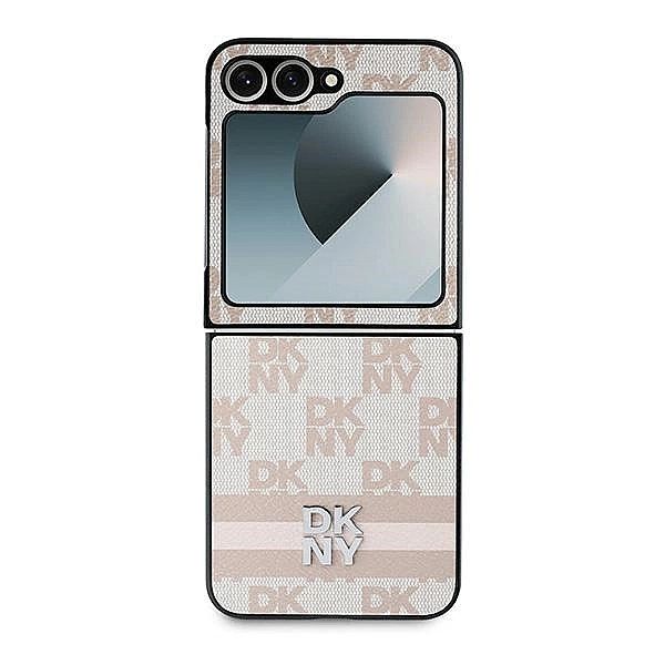 Etui DKNY Chequered Pattern Printed Stripes na Samsung Galaxy Z Flip 6