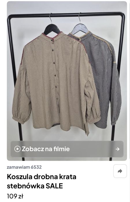 Włoska koszula, bluzka