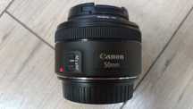 Obiektyw Canon EF 50mm 1:1.8 STM + filtr UV Marumi - GWARANCJA 04.2027