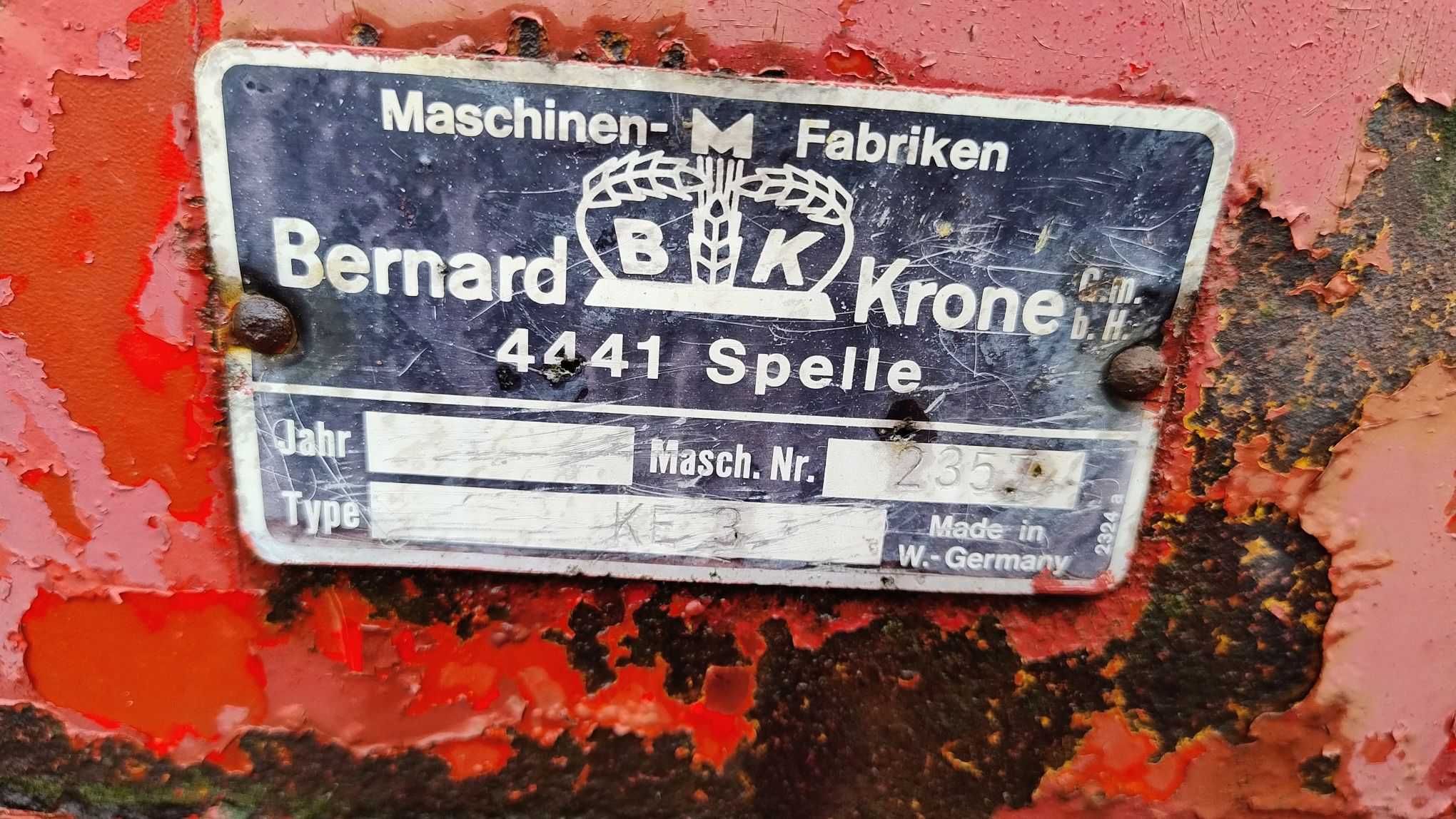 Brona Wirowa Aktywna 3 m KRONE Wałek Wom