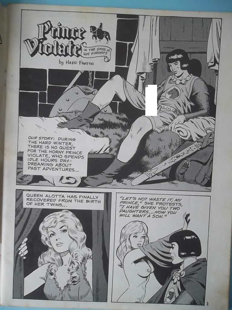 RARO ! Wallace Wood - Gang Bang 2 - Sally Forth & outra BD erótica.