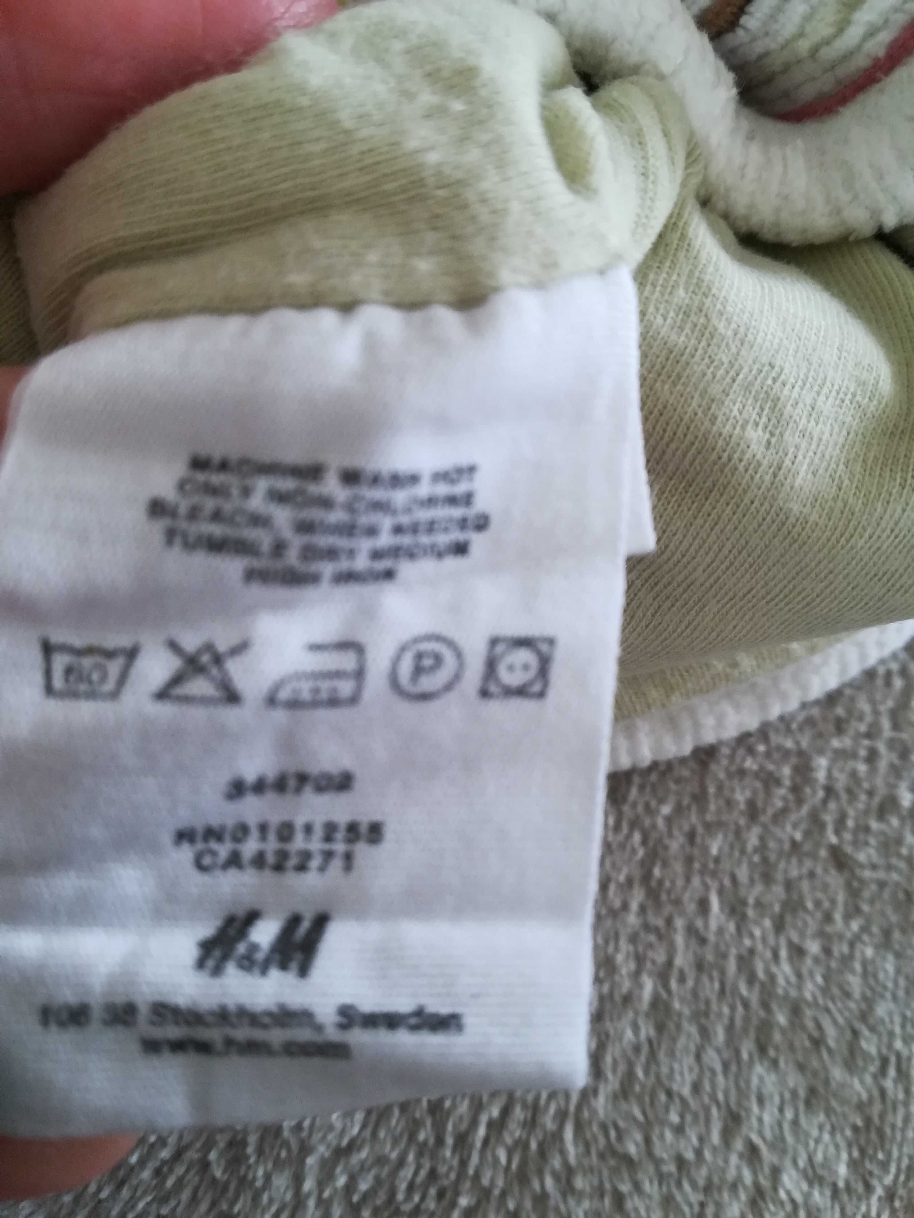 H&M bluza dla chłopczyka rozmiar 56 stan bardzo dobry
