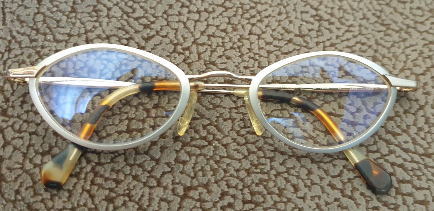 Ramki oprawki okularów okulary CERRUTI tytanowe damskie