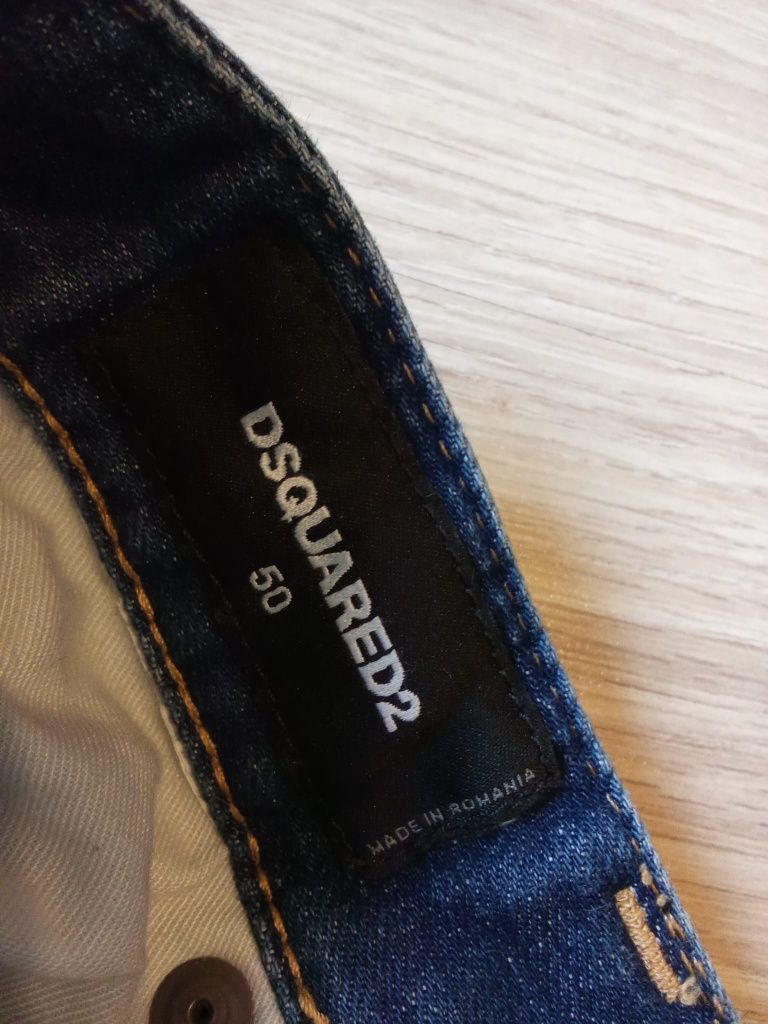 Oryginalne slim jeans męskie dsquared2 legit westiaire collective