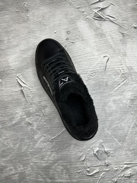 Зимние кеды кроссовки -20° армани