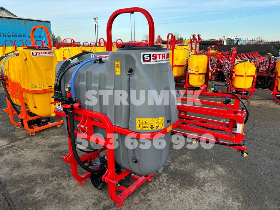 HEKTOR opryskiwacz RSM stabilizacja hydrauliczna STRUMYK 300 - 1200l