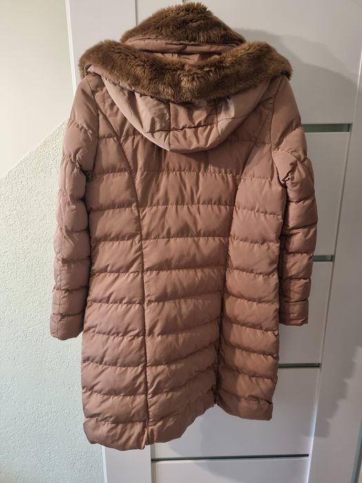 Plaszcz zimowy pikowany XL