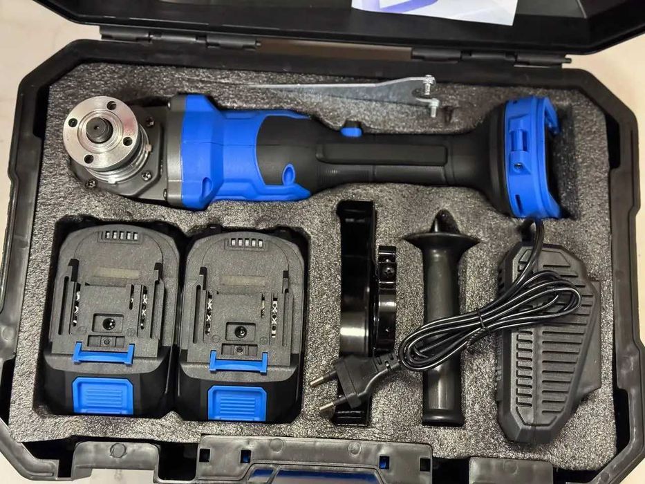 Болгарка аккумуляторная бесщеточная  ZEGOR 2 аккум Makita 4ам/зарядное