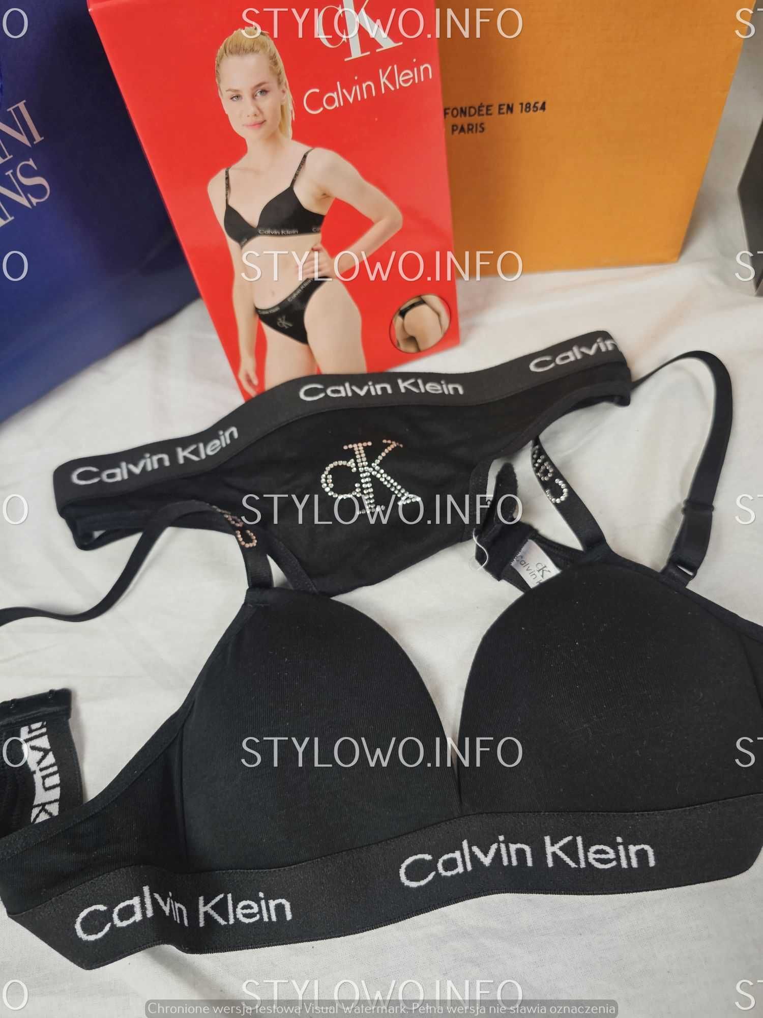 Top Stringi Bokserki 3pak Calvin Klein S-XL victoria secret Premium