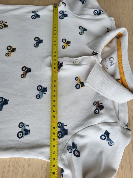 Koszula polo z długim rękawem C&A rozm.122