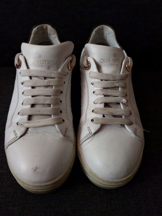 Шкіряні кеди кросiвки Louis Vuitton.Р.36-37