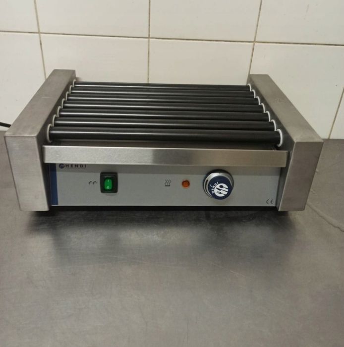 Hendi Roller podgrzewacz gril do parowek, kiełbasek hot dog prawie now