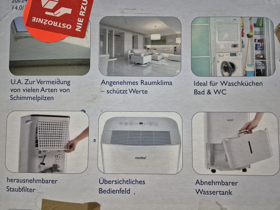 Осушувач повітря Comfee MDDF-20DEN7-WF